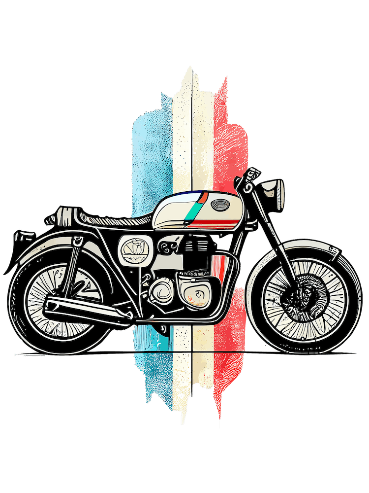 Vintage motorcycle