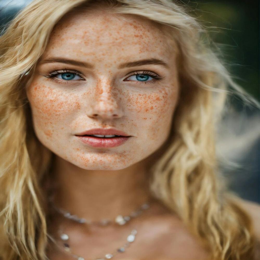 Freckled Beauty