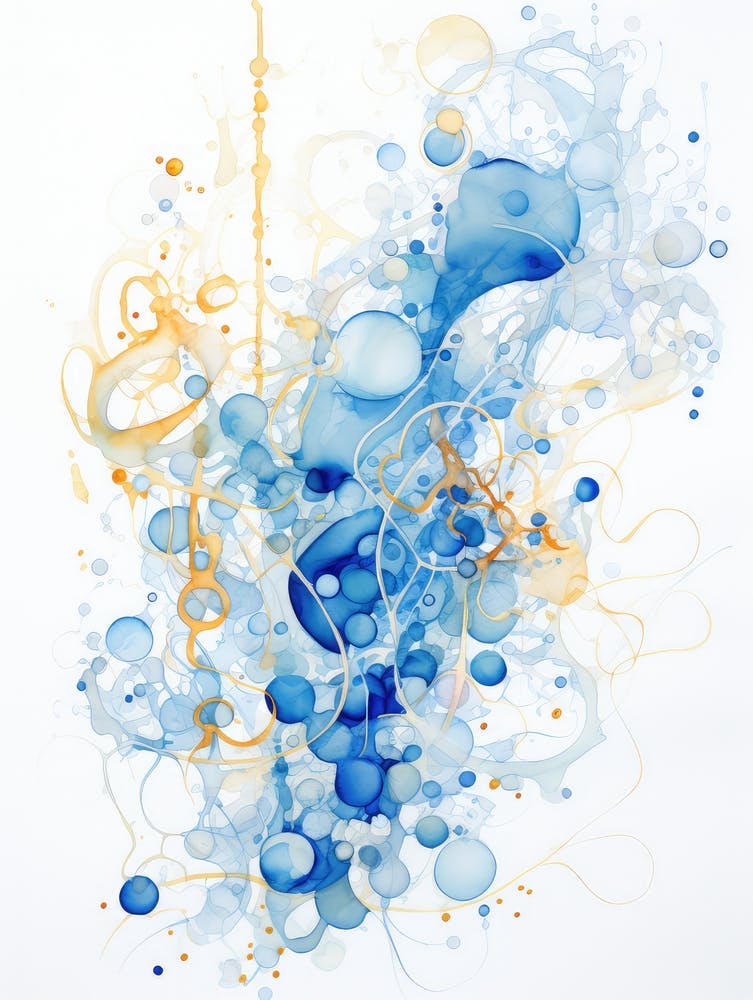 Abstract Watercolor Painting 15