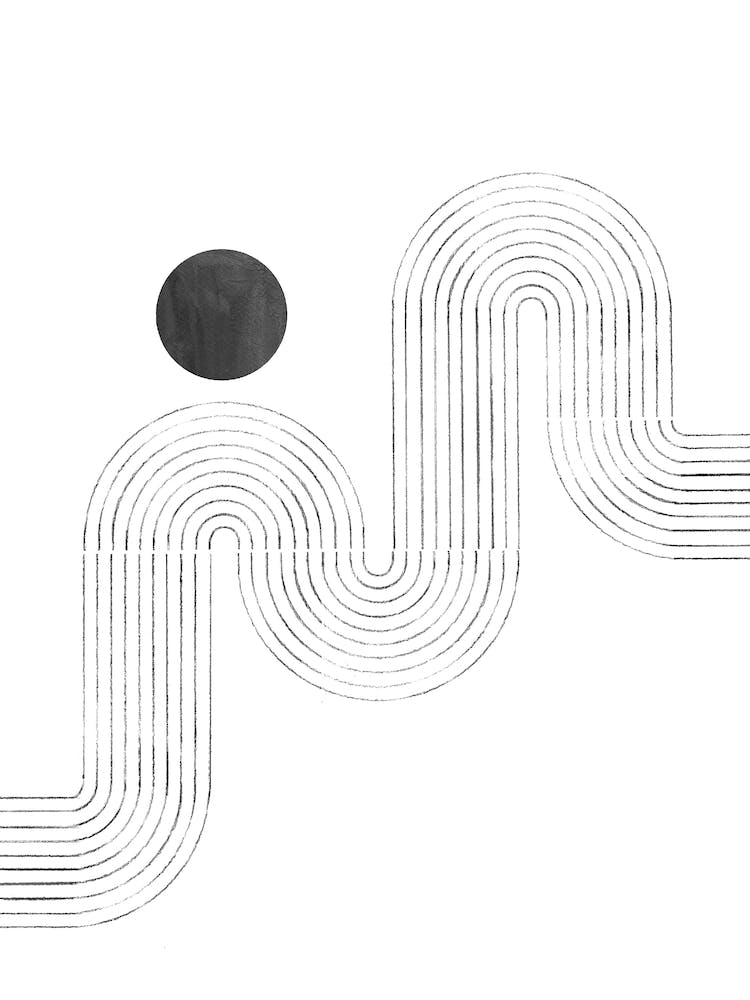 Black And White Drawing