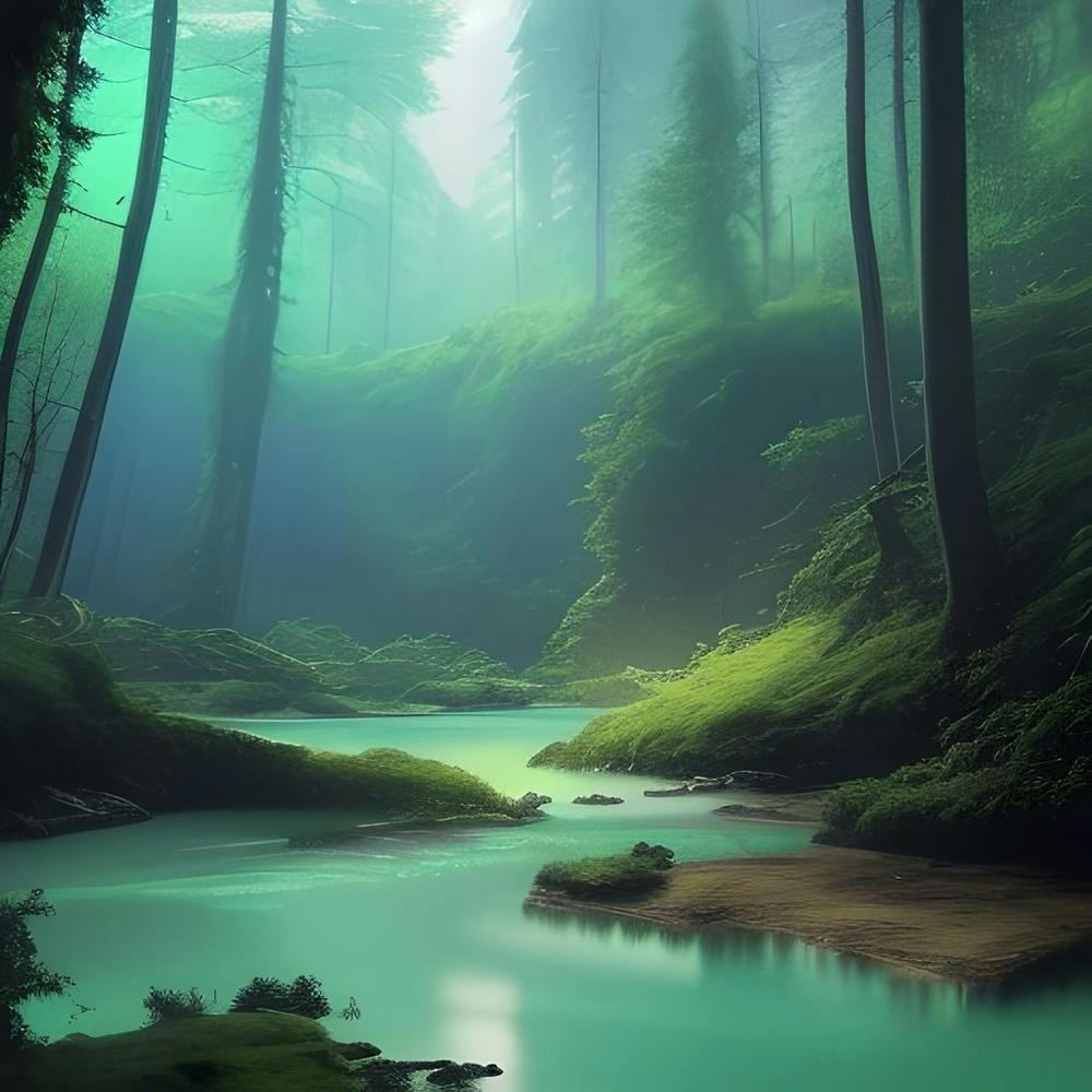 River In The Forest