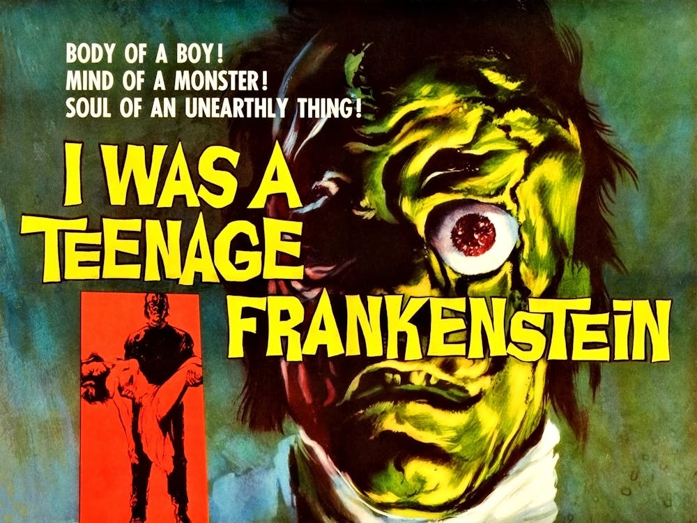 I Was A Teenage Frankenstein, Horror, Funny Movie Poster