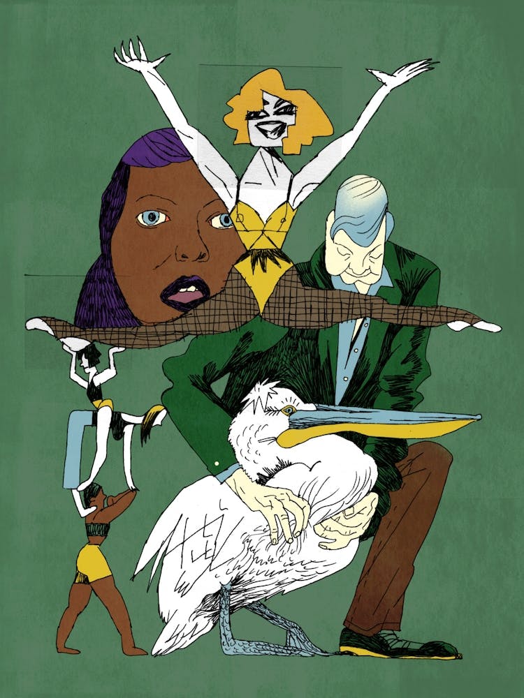 The talent show: a big jump in color