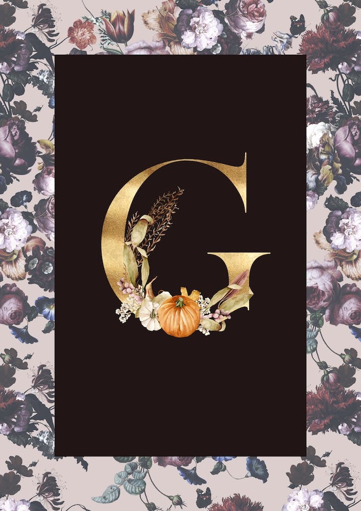 Autumnal Alphabet G