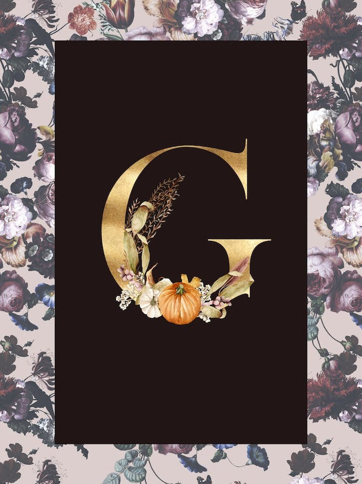 Autumnal Alphabet G