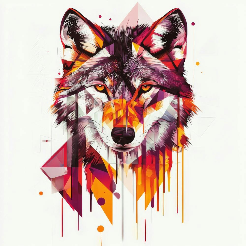 Abstract Wolf 2