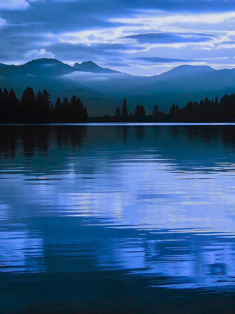Twilight At The Lake