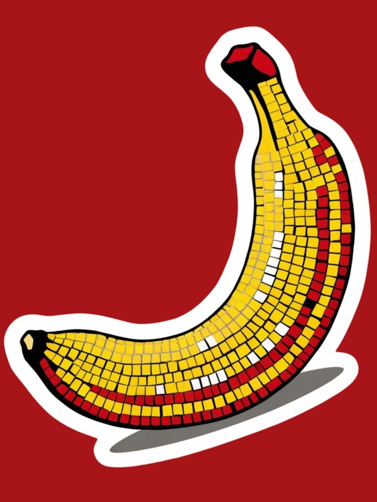 Mosaic Banana 3