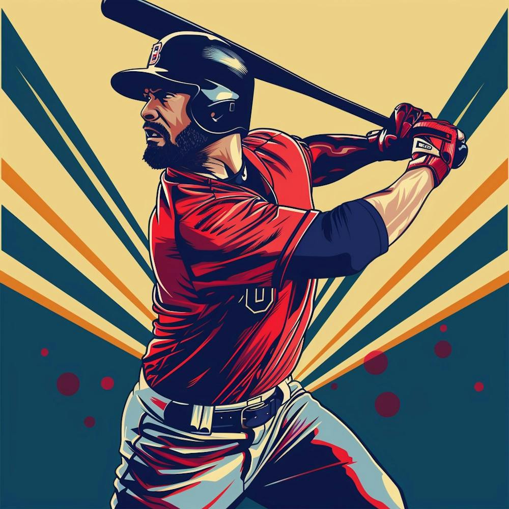 A Baseball Player Hitting Home Run Vector Design 1718672890 4