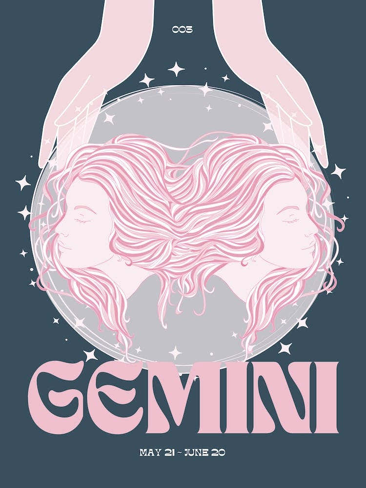 Navy Zodiac Gemini