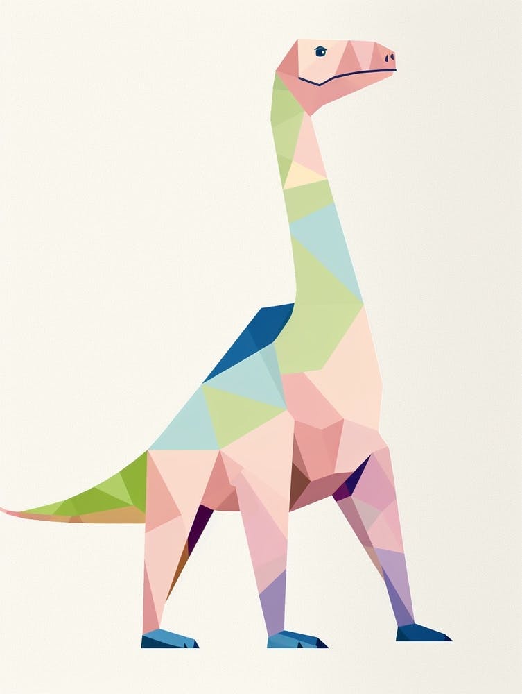 Nursery Dinosaur Art Eoraptor 2