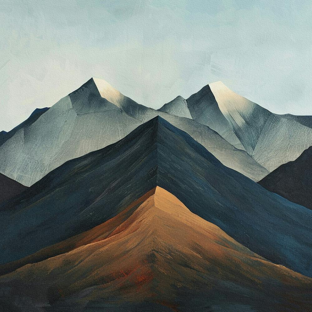 Poster Canvas Mountain 33