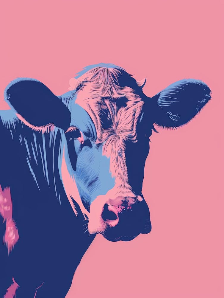 Cow Canvas Print 2