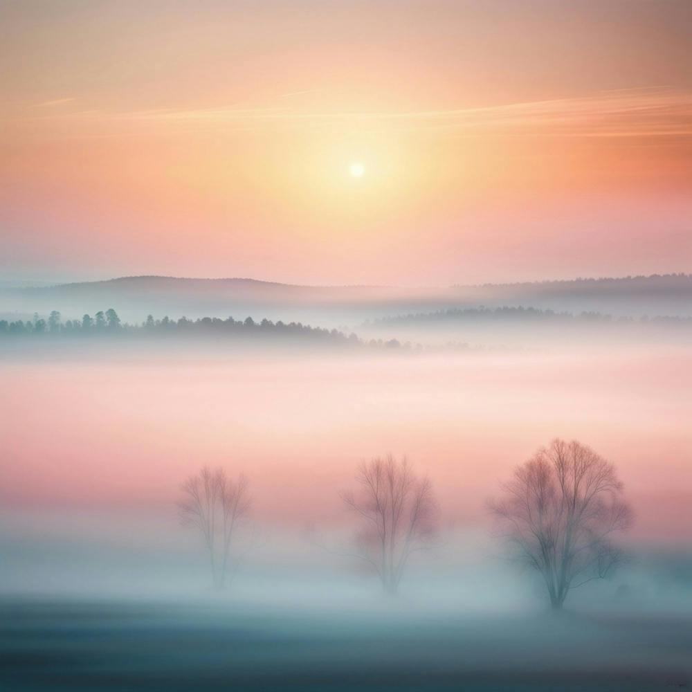 Sunrise In The Mist