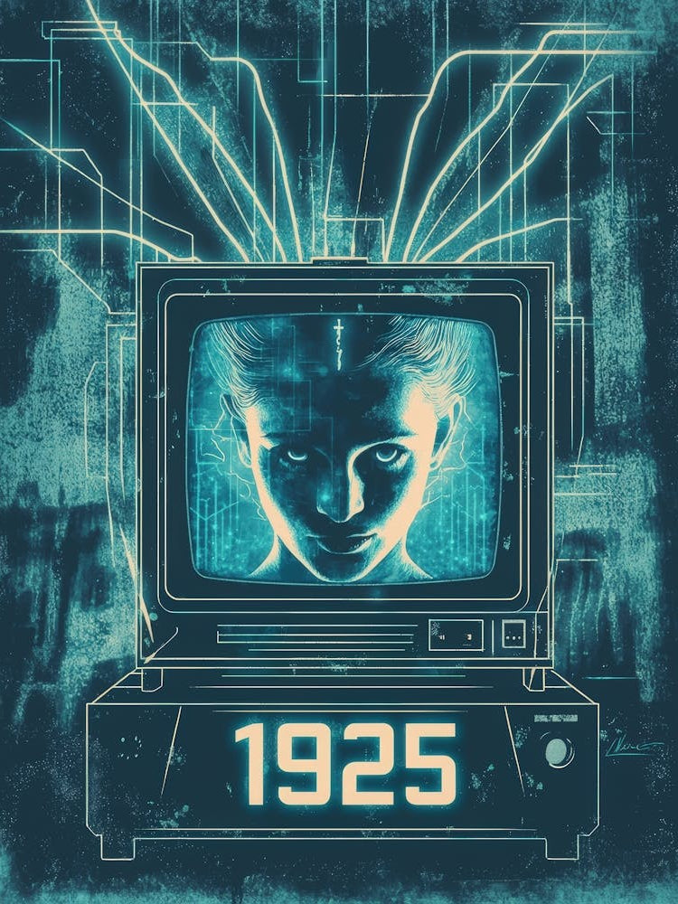 Aihrgdesign A Vintage Technology Poster Celebrating The First B939983c A573 4bd9 B818 49ed43b1d434 2