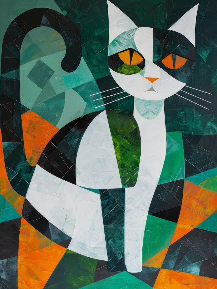 Cat With Green Eyes 2