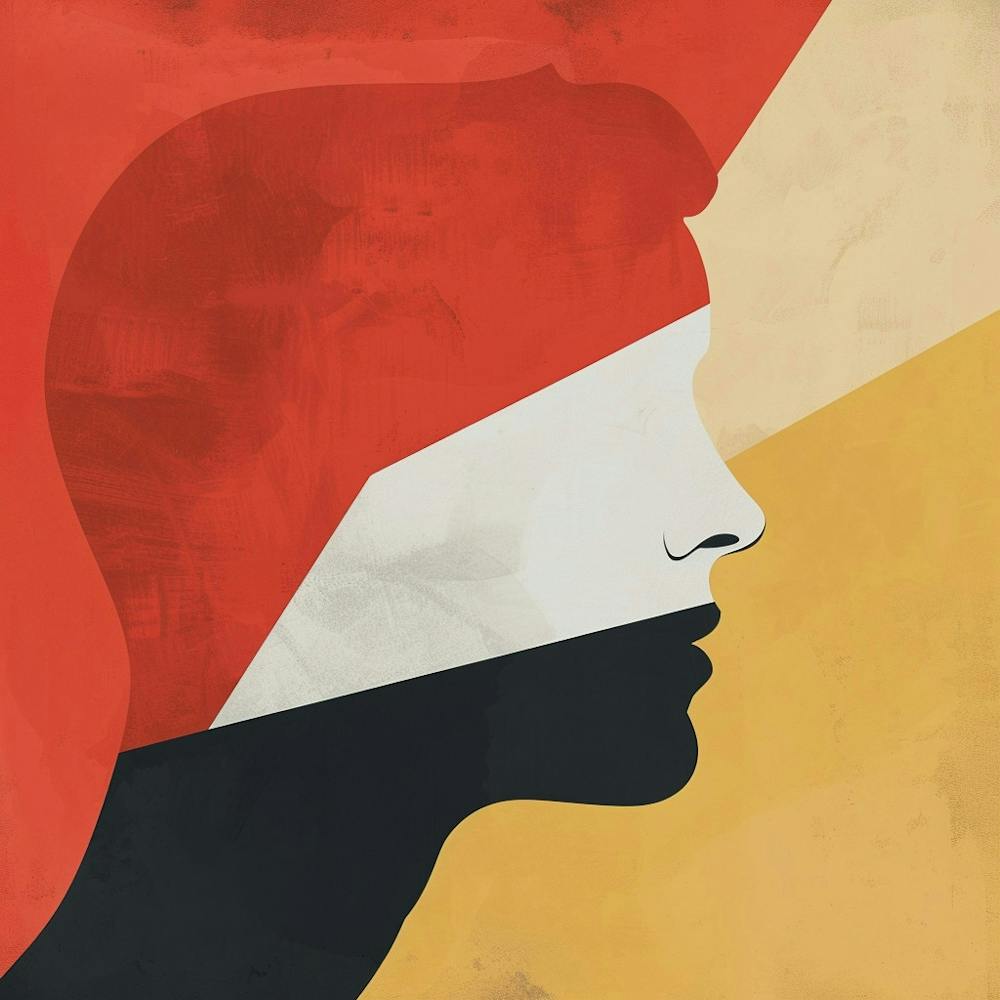 Silhouette Of A Head 1