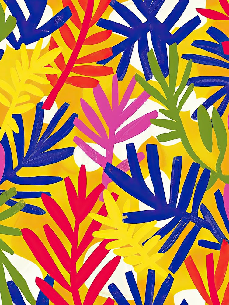 Boho Tropics Matisse Style