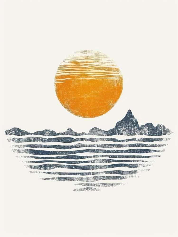 Sunset Over The Ocean 95