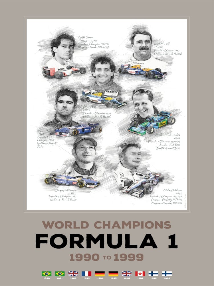 World Champions 1990 - 1999