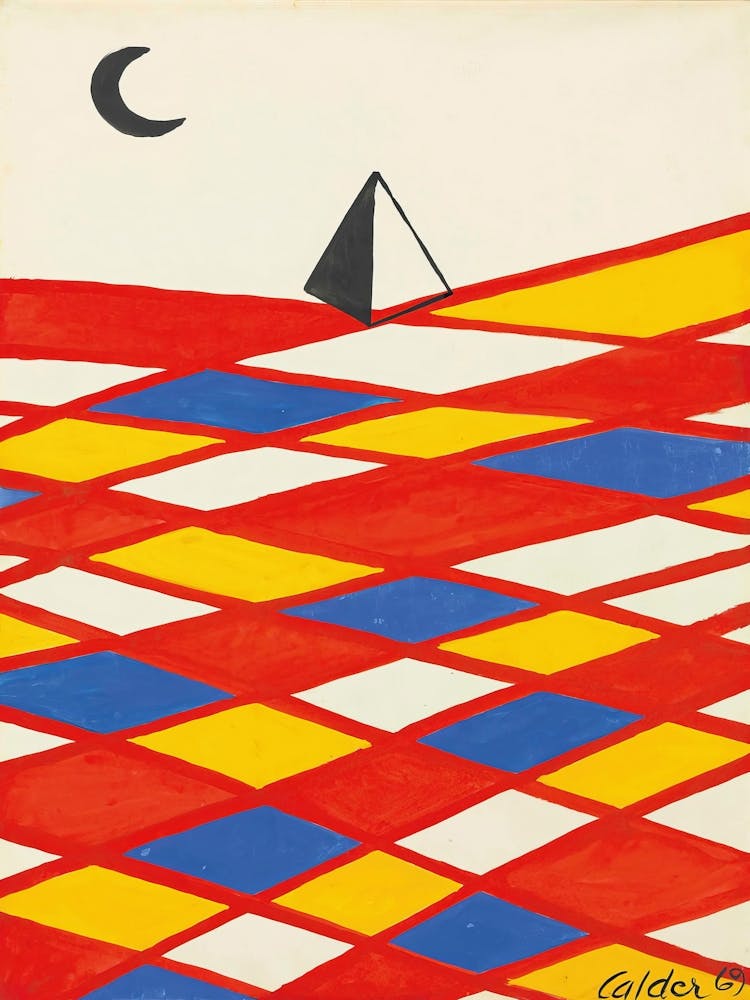Lune Et Pyramide (Moon And Pyramid) (1969)