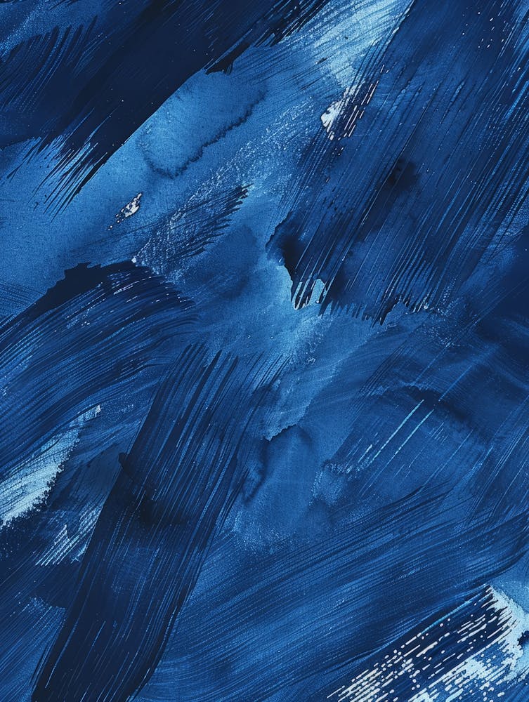 Blue Abstract Painting 1