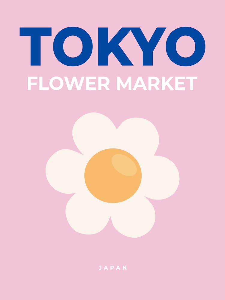 Blumenmarkt Tokio Japan Rosa