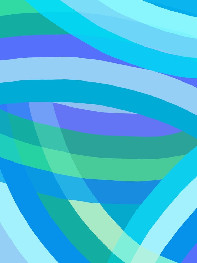 Rainbow Arch - Blue 2