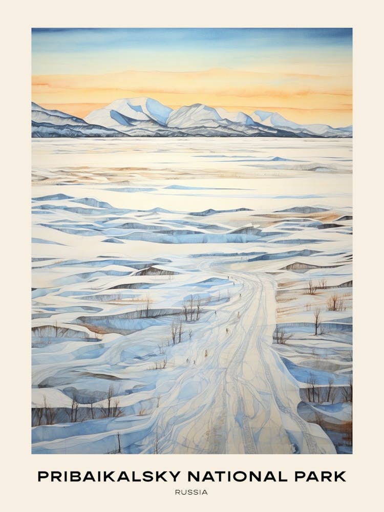 Pribaikalsky National Park Russia 2 Poster