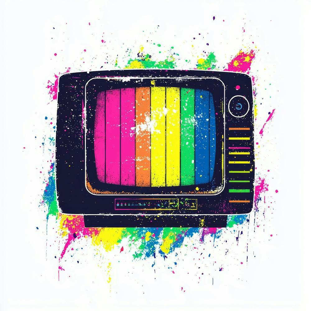 Design Pop Culture Inspired Retro Tv 2