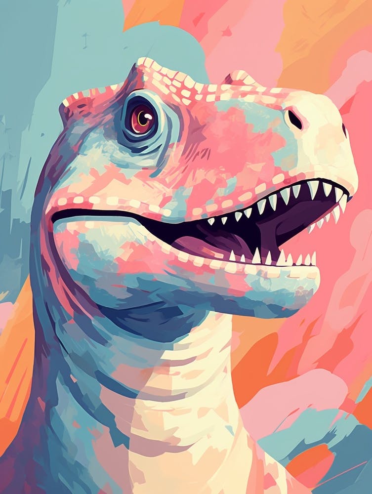 Colourful Dinosaur Velocisaurus 3