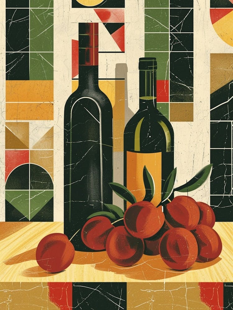 Art Deco Inspired Wine