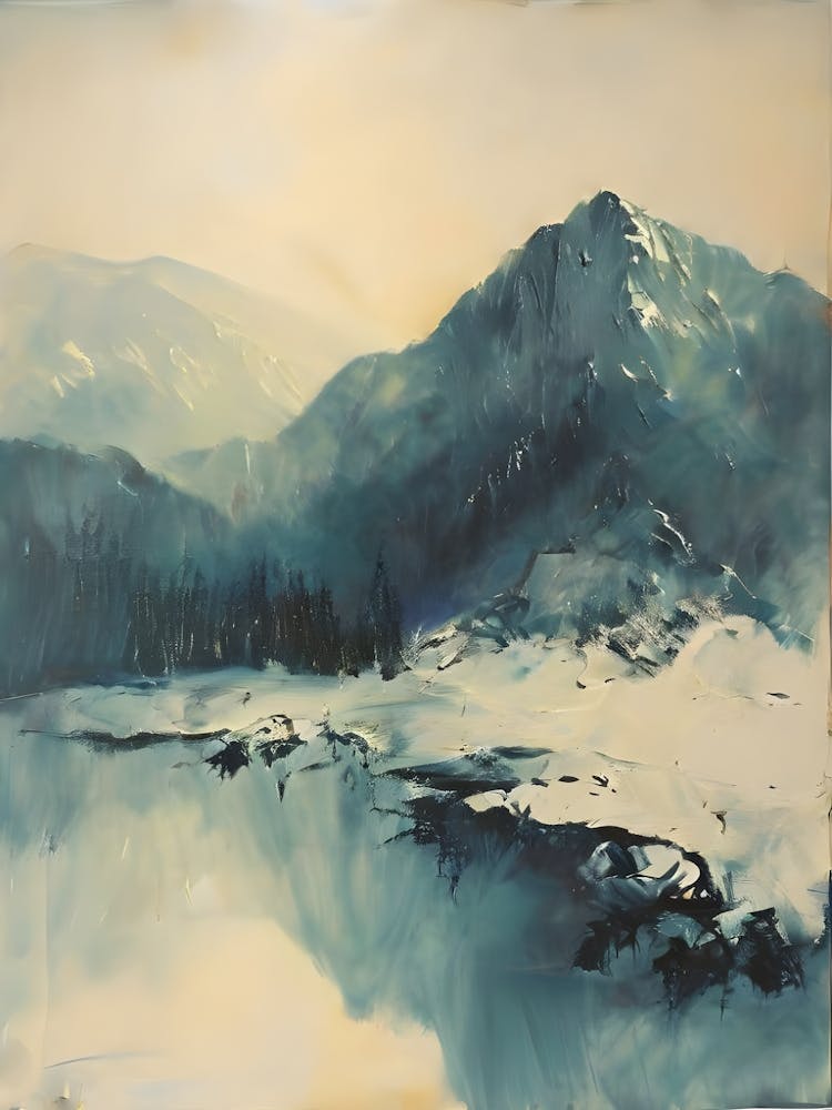 Öl-Bergkunst 1