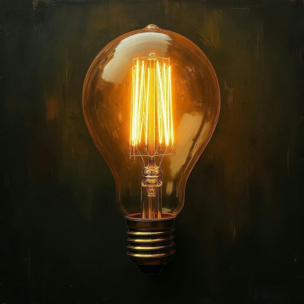 Light Bulb Art