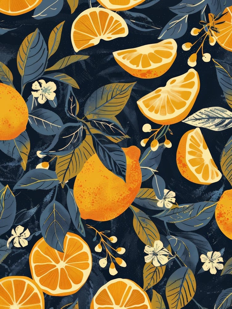 Oranges And Leaves 1