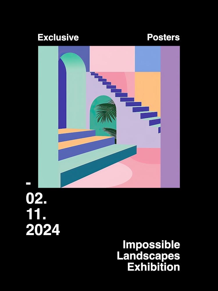 Impossible Landscapes Exhibition Archive Poster 14