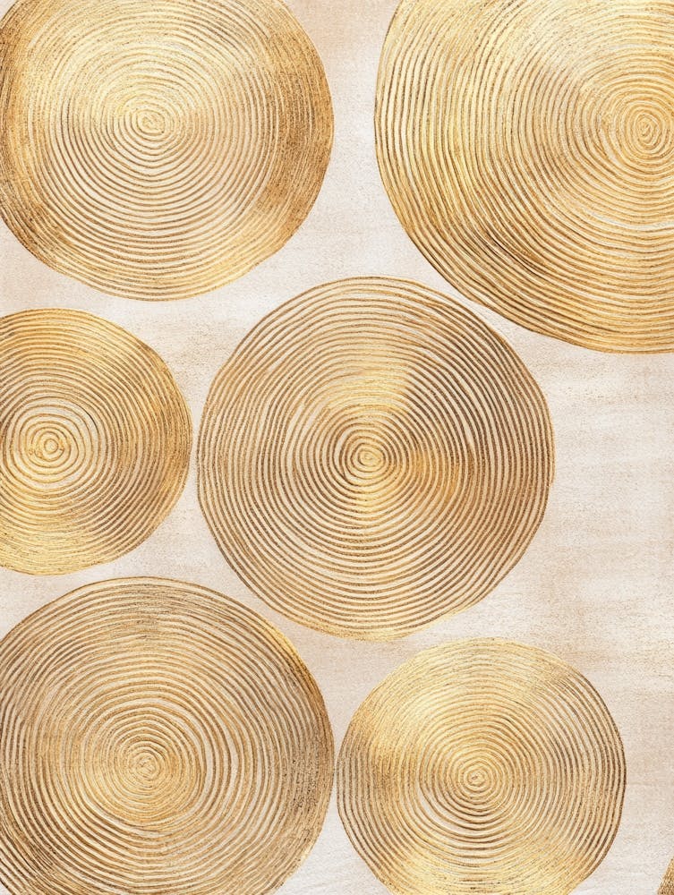 Gold Circles 22