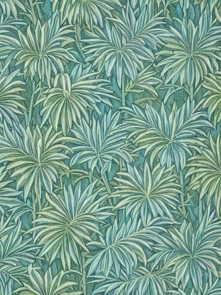 Monkey Puzzle Tree tree Vintage Botanical