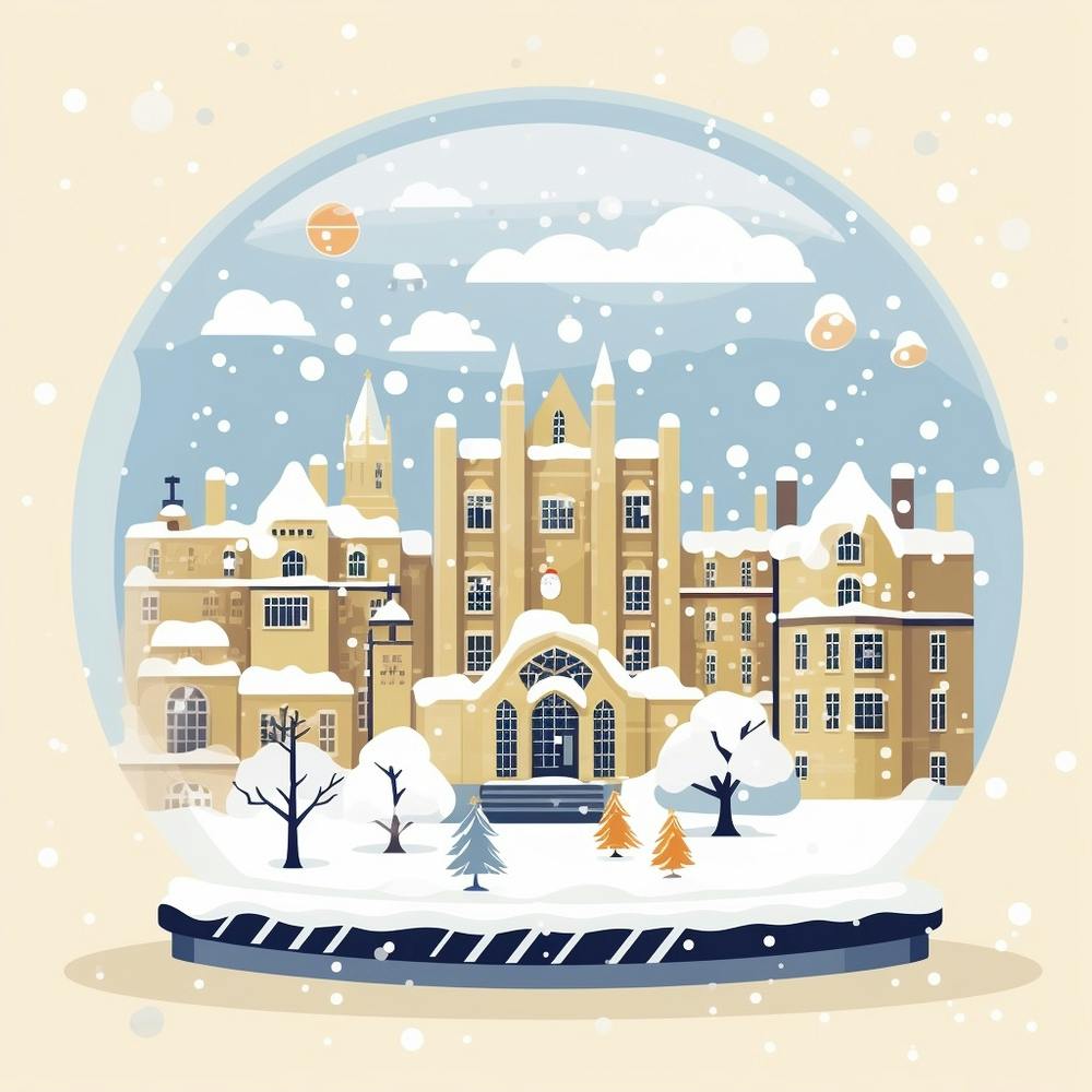 Cambridge United Kingdom 1 Snowglobe