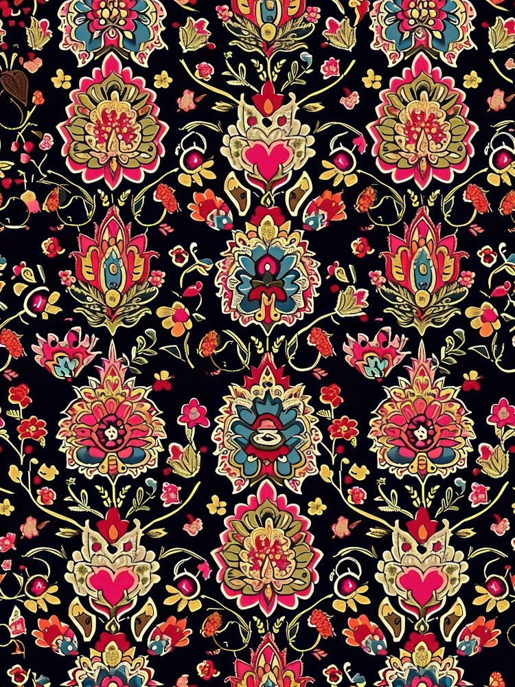 Floral Oasis London Fabrics Floral Pattern 4