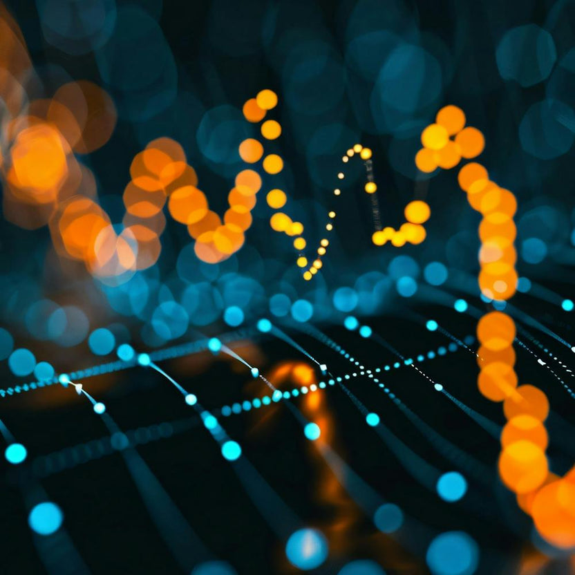 Abstract Image Of A Graph