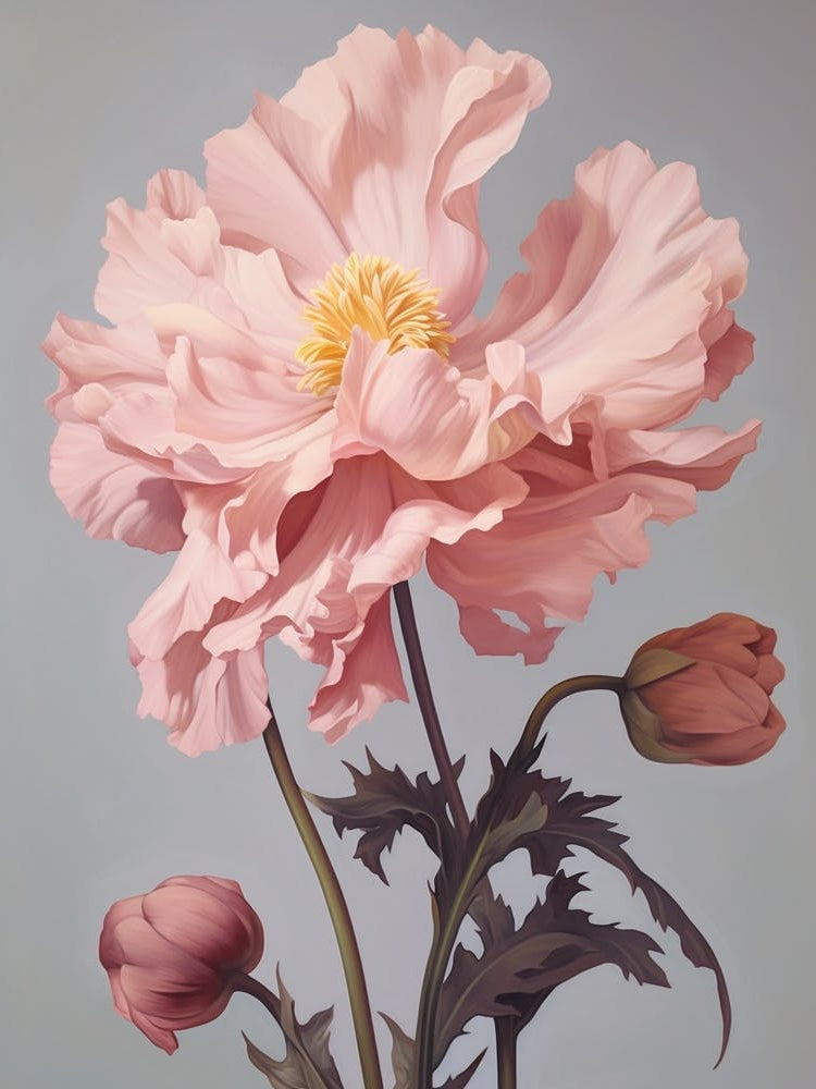 Floral Illustration Peony 1