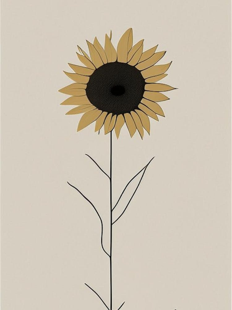 Desert Sunflower Wildflower Simplicity