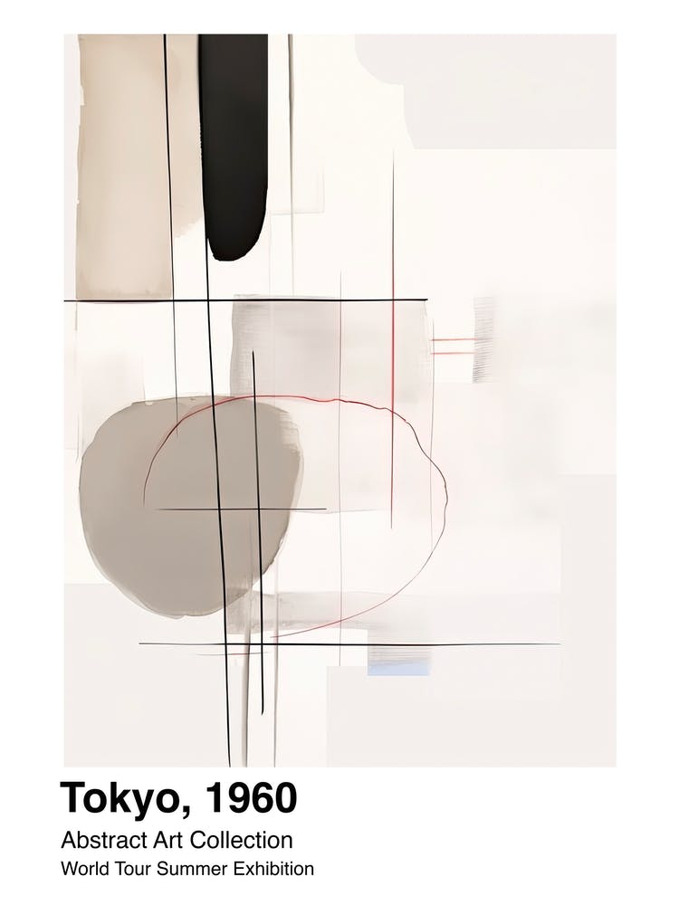 World Tour Exhibition, Abstract Art, Tokyo, 1960 10