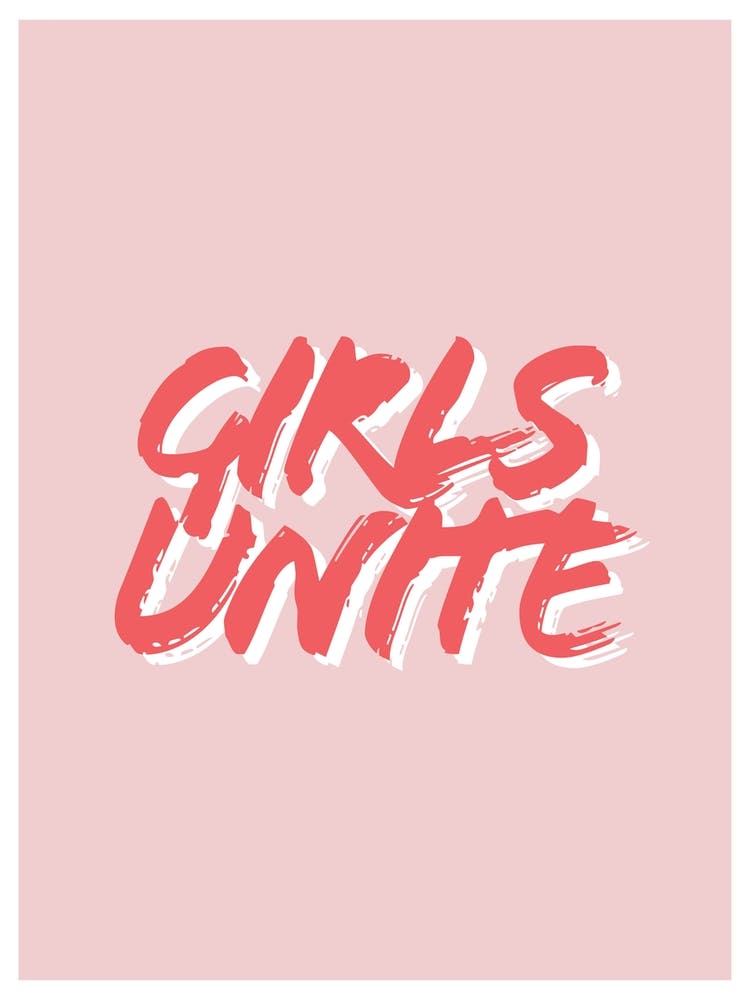 Girls Unite Pink And Red