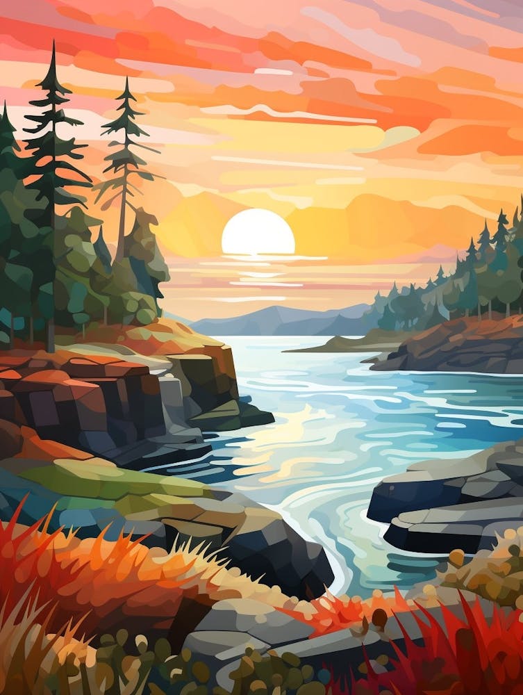 Coastal Abstract Minimalist 12