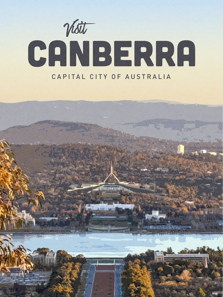 Canberra Capital City Of Australia