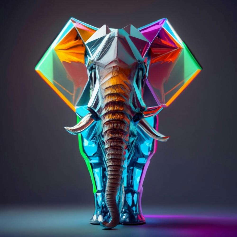 Abstract Elephant