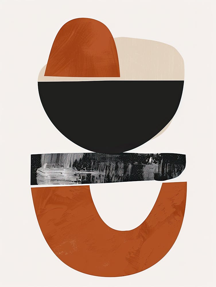 Shadowed Edges Bauhaus Minimalist