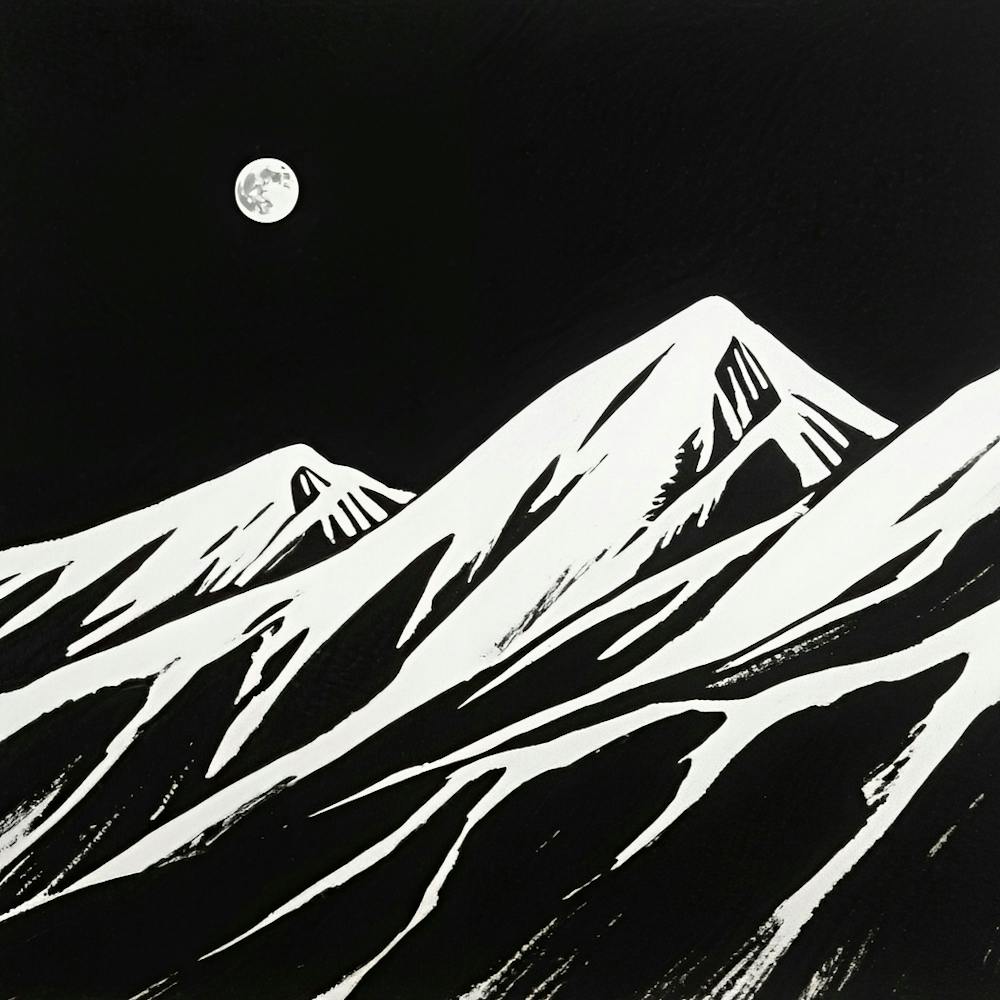 Moonlight Over The Mountains 3